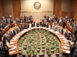 El INE tiene 30 días para rendir informes en la cámara del Congreso de la Unión. NTX / ARCHIVO
