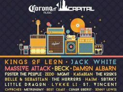 Kings of Leon, Jack White y The Horros son algunos de los participantes del festival. TWITTER / @CoronaCapital