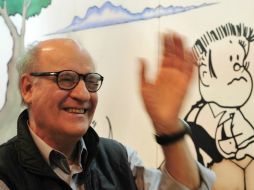 El autor de 'Mafalda' también es galardonado con el premio Príncipe de Aturias de Comunicación y Humanidades. EFE / ARCHIVO