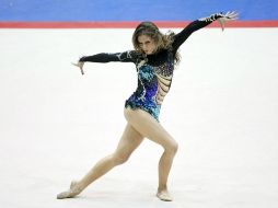 La gimnasta sumó el día de hoy 14.033 puntos con la ejecución de las clavas, llegando así a los 45.182 unidades. NTX / ARCHIVO.