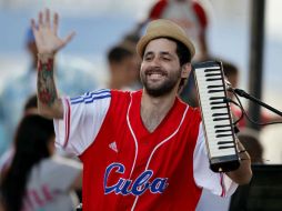 Eduardo Cabra. El miembro de Calle 13 logró 10 nominaciones de manera independiente al dueto al que pertenece. AP / Javier Galeano