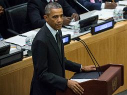 Barack Obama asegura que hay avances alentadores en la lucha contra el ébola, pero no son suficientes. AFP / A. Burton