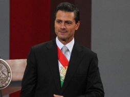 Enrique Peña Nieto visitará el Senado el próximo martes para dialogar. NTX / ARCHIVO