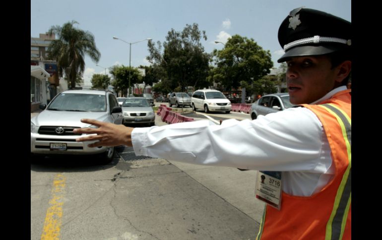 La suspensión de la vialidad terminará a las 18:00 hrs. del sábado y a las 12:00 del domingo. EL INFORMADOR / ARCHIVO