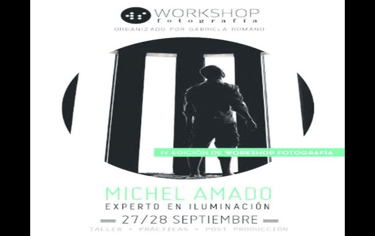 El fotógrafo Michel Amado se declara listo para compertir sus conocimientos. ESPECIAL / Wokshop de fotografía
