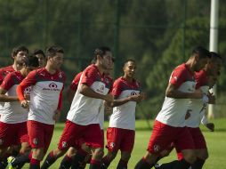 Afinan armas. La escuadra rojinegra quiere romper con 14 años sin triunfo en la casa de Rayados. EL INFORMADOR / J. Mendoza