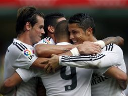 El equipo ''merengue'' domina el encuentro y asciende, con este triunfo, a la cuarta posición, con 12 unidades. EFE / K. Försterling