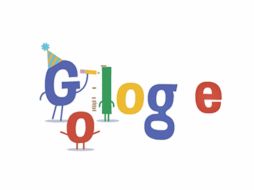 La letra 'l' muestra de manera metafórica lo mucho que ha crecido la compañía en 16 años. ESPECIAL / google.com