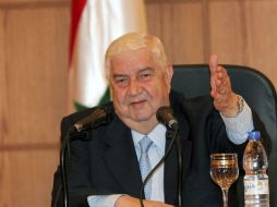 El ministro sirio de Exteriores, Walid al-Mualem, aclara su postura ante la alianza del gobierno estadounidense. EFE / ARCHIVO