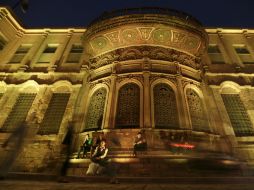 Legendario. Pasha, un edificio completado en el siglo XIX donde se distribuía agua a los ciudadanos. AP / A. Nabil