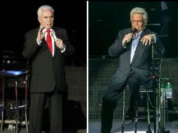 A pesar de presentar un espectáculo juntos, Enrique Guzmán y Alberto Vázquez no compartieron el escenario y cantaron por separado. EL INFORMADOR / A. Hernández