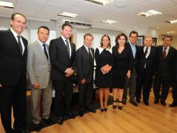 Entre los participantes del evento se encuentran René Juárez, Rubén Figueroa, Manuel Añorve, Ana Lilia Herrera y Diva Gastélum. SUN / ESPECIAL