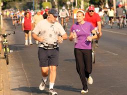Guillermo Peñalosa, titular de Ciudades 8-80, señala que la Vía Recreactiva de la ciudad es un 'programa maravilloso'. EL INFORMADOR / ARCHIVO