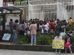 Planean avanzar en el cierre de planteles para poder ser escuchados. SUN / ARCHIVO.