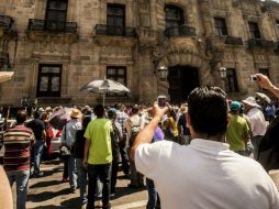 En la manifestación, tres personas resultaron heridas por disparos al aire. EL INFORMADOR / ARCHIVO