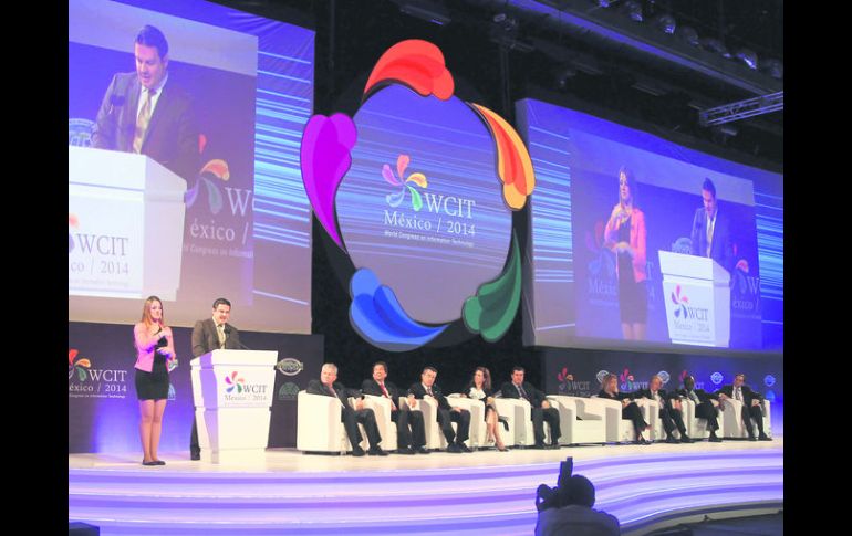 En la inauguración. En el World Congress on Information Tecnology se discute el futuro digital. EL INFORMADOR /  A. Hinojosa