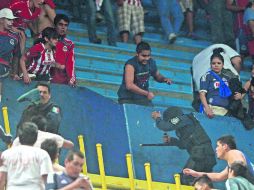 Que no se repita. El 22 de marzo se desató una trifulca que derivó en varios policías heridos y varios detenidos. MEXSPORT / A. Macías