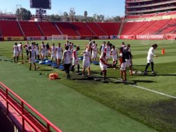 El conjunto fronterizo se prepara para enfrentar a la máquina celeste. TWITTER / @XolosOficial