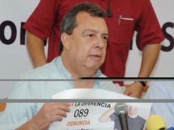 Aguirre Rivero dice que los hechos ocurridos en Iguala son condenables y de 'mentes enfermas'. NTX / ARCHIVO