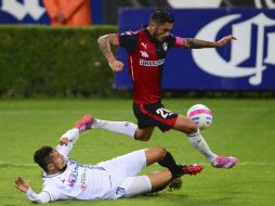 Al termino del primer tiempo, Atlas ganaba 1-0 a los Gallos Blancos. MEXSPORT / A. Macías