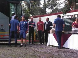 Los tapatíos ya van rumbo al aeropuerto para enfrentar su próximo compromiso. EL INFORMADOR / A. Ramírez