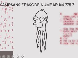 Se trata de un viaje de Homero en el tiempo. YOUTUBE / Animation Domination