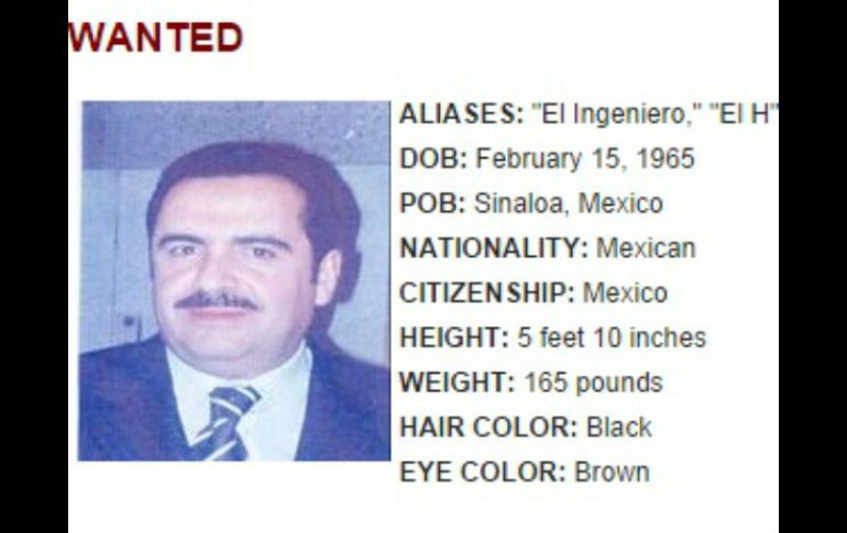 Héctor Beltrán era hasta ahora uno de los hombres más buscados por las autoridades de México y EU. ESPECIAL / state.gov