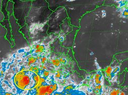 Se prevé que este jueves se forme la tormenta tropical 'Simón'. TWITTER / @conagua_clima