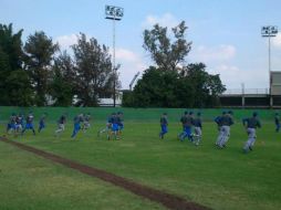 Los Charros de Jalisco se preparan para sus próximos juegos. TWITTER / @charrosbeisbol