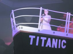 El momento más emotivo fue la interpretación de la canción 'My Heart Will Go On' EL INFORMADOR /