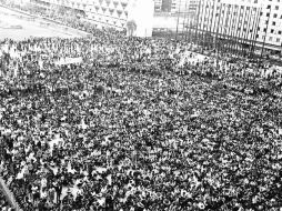 Este 2 de octubre se cumplen 46 años del movimiento estudiantil de 1968. SUN / ARCHIVO