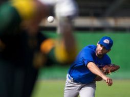Imagen del primer encuentro de Charros de Jalisco frente a Cañeros de Los Mochis. TWITTER / @charrosbeisbol