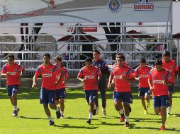 Las Chivas cerraron su preparación para el juego contra el Toluca en las instalaciones de Verde Valle. EL INFORMADOR / M. Vargas