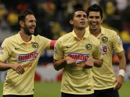 Las Águilas vencieron 2-0 a Veracruz y tienen ya casi asegurada su presencia en la lucha por el título. NTX / J. Pazos