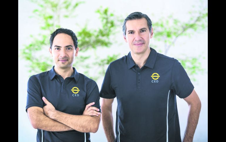 Edgardo López Huerta (izquierda) y Antonio Ramírez, fundadores del Centro de Emprendimiento Deportivo. ESPECIAL /