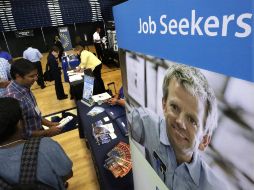 En doce meses, la economía estadounidense ha creado una media de 213 mil empleos por mes. AP / S. Perlman