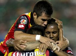 El pasado miércoles Leones empató a un gol con Jaguares, con lo que obtiene siete puntos. NTX / ARCHIVO