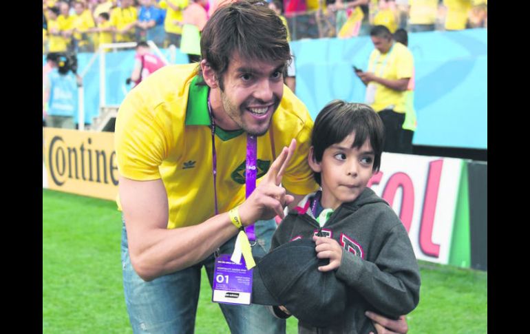 Kaká milita actualmente en el Sao Paulo. AFP /
