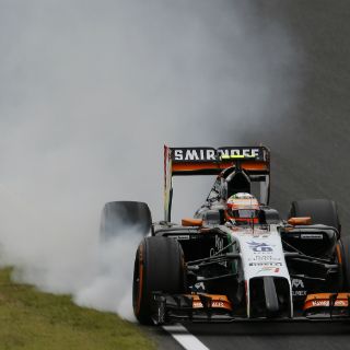 Sergio Pérez acaba decepcionado de la calificación en Japón