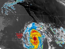 Se prevé que el huracán impacte en la península el próximo jueves aunque como depresión tropical. TWITTER / @conagua_clima