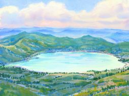 Imponente Parque Nacional donde la laguna ofrece tranquilidad para el viajero. EL INFORMADOR / ARCHIVO