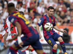 Lionel Messi ha participado en 15 de los 22 goles que ha anotado el Barça esta temporada (siete goles y ocho asistencias). AFP /  D. Pozo