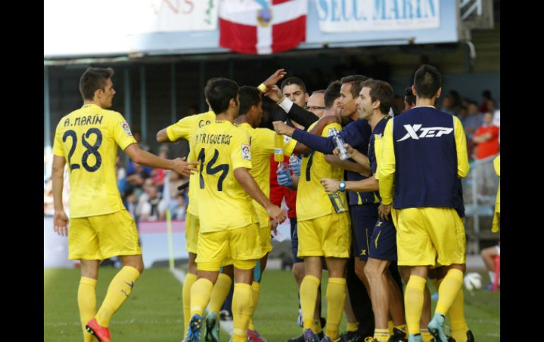 Villarreal tuvo más tino y se impuso como visitante. EFE / S. Sas