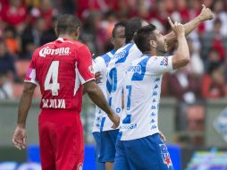 Los poblanos siguen penúltimos del porcentaje pero ya más cerca de sus perseguidores. AFP / L. Licona