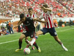 Chivas perdió 1-0 con Atlas el Clásico Tapatío. EL INFORMADOR / J. Mendoza