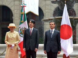El príncipe Akishino y su esposa la princesa Kiko son invitados por el Gobierno de México. NTX / ESPECIAL