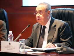 Sergio Valls Hernández es ministro de la Suprema Corte de Justicia de la Nación y también Director Jurídico del IMSSS. NTX / ARCHIVO.
