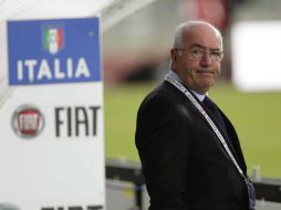Tavecchio tiene un cargo en la UEFA como miembro del comité de futbol juvenil y amateur. EFE / C. de Luca
