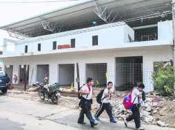 Faltan detalles. Aunque la estructura del nuevo mercado ya está concluida, al interior los trabajos continúan. EL INFORMADOR /  F. Atilano