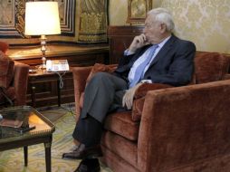 García-Margallo explica que España ha comprometido para esta epidemia 4.1 millones de dólares a distintas ayudas. EFE / H. Ortuño